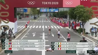 Tokio 2020: Christian Pacheco terminó la maratón olímpica en el puesto 60