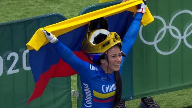 La ciclista colombiana consiguió su tercera medalla en unos Juegos Olímpicos. | Video: Tokio 2020.