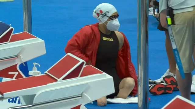 Tokio 2020: Dunia Felices no clasificó a la final en la para natación en los Juegos Paralímpicos