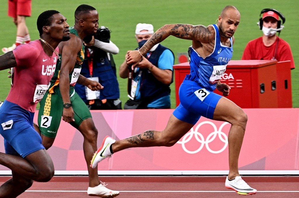 El italiano Lamont Marcell Jacobs sucede a Bolt en palmarés olímpico de 100 metros | Foto: AFP.