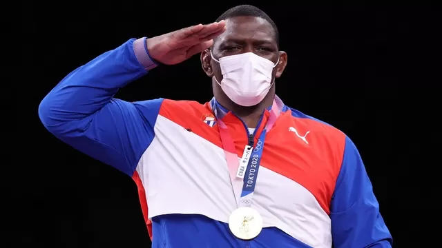 Tokio 2020: El luchador cubano Mijaín López dedicó su cuarto oro olímpico a Fidel Castro