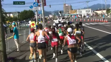 Gladys Tejeda y Jovana de la Cruz son nuestras representantes en la maratón femenina. | Foto: Twitter