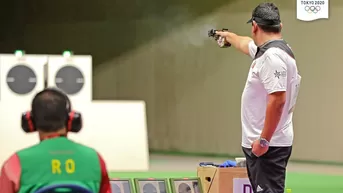 Tokio 2020: Marko Carrillo compitió en la fase 1 clasificatoria de pistola tiro 25 metros