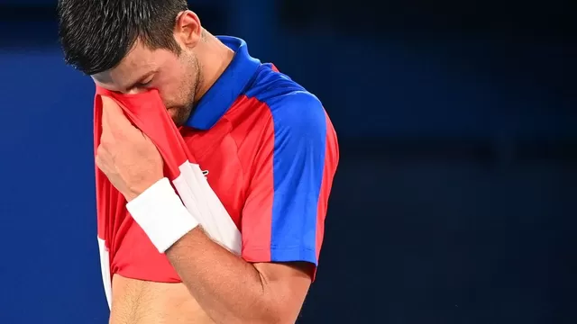 Tokio 2020: &quot;Me siento muy mal&quot;, señaló un abatido Novak Djokovic