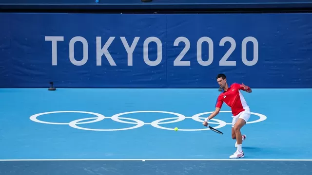 Novak Djokovic, tenista serbio de 34 años. | Foto: AFP/Video: Twitter