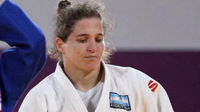 Paula Pareto, judoca argentina de 35 años. | Foto: AFP/Video: Twitter