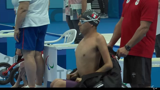 Tokio 2020: Rodrigo Santillán clasificó a la final de los 100 metros espalda en los Juegos Paralímpicos 
