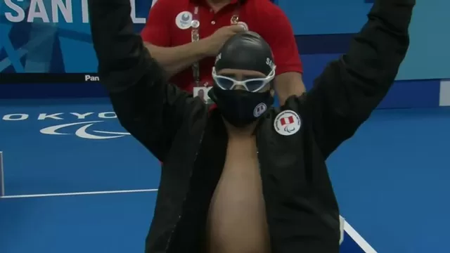 Rodrigo Santillán participó en los 100 metros estilo espalda | Video: Paralympic.