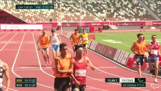 Tokio 2020: Rosbil Guillén terminó en el quinto lugar en los 5 mil metros en los Juegos Paralímpicos