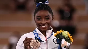 Tokio 2020: Simone Biles regresó a la competencia y ganó el bronce en la barra de equilibrio