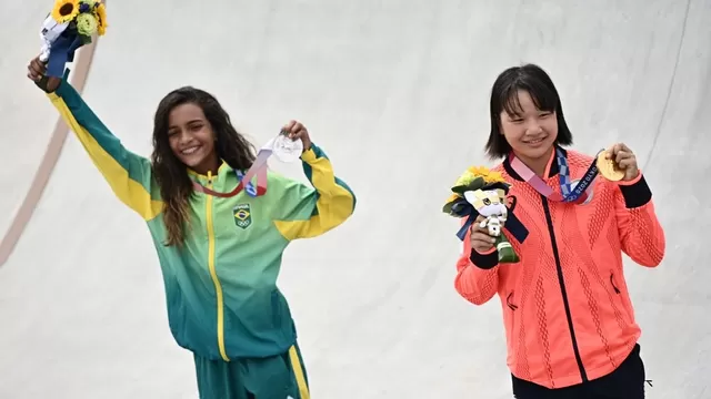 Tokio 2020: El skate femenino dejó el podio más joven en la historia olímpica