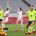 Tokio 2020: Suecia goleó 3-0 a Estados Unidos, campeona mundial del fútbol femenino