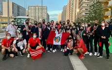 Tokio 2020: El Team Perú y los minutos previos a su ingreso al estadio Olímpico - Noticias de previa