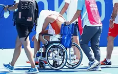 Tokio 2020: Tenista Paula Badosa se retiró en silla de ruedas por golpe de calor  - Noticias de tenis