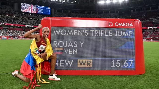 Tokio 2020: Yulimar Rojas es leyenda con primer oro olímpico y récord mundial en triple salto