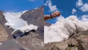 Twitter: Escalaba montaña en Kuirgistán y quedó atrapado en gigantesca avalancha