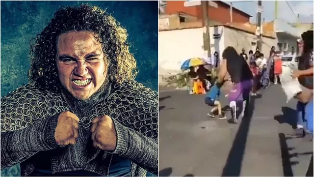 Twitter: Luchador lanzó a un niño contra el asfalto en México y el público lo agrede