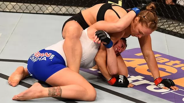 UFC 184: Ronda Rousey venció a Cat Zingano en tan solo 14 segundos
