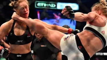 As&amp;iacute; fue la patada que recibi&amp;oacute; Ronda Rousey.