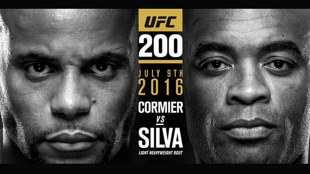 UFC 200: Anderson Silva vs. Daniel Cormier.