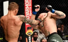 UFC 257: Dustin Poirier noqueó a Conor McGregor en el segundo asalto - Noticias de conor-mcgregor