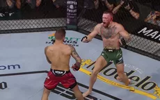 UFC 264: Conor McGregor se fracturó la pierna y Dustin Poirier cerró trilogía con triunfo - Noticias de conor-mcgregor