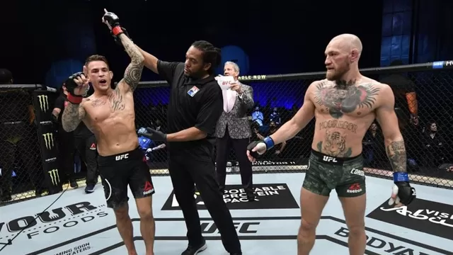 McGregor fue noqueado por Poirier el 23 de enero en Abu Dhabi. | Video: UFC