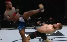 UFC Fight Island 2: Rafael Fiziev y su maniobra a lo Matrix para evadir patada - Noticias de abu-dabi