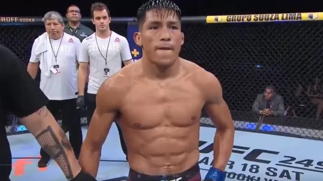 Fuerte Barzola, peleador peruano de 30 años. | Video: UFC