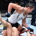 UFC: El impresionante corte en el ojo de una luchadora de artes marciales mixtas