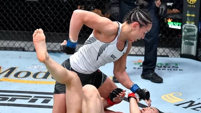 UFC: El impresionante corte en el ojo de una luchadora de artes marciales mixtas