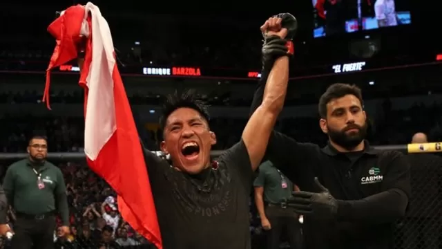 UFC Uruguay: Enrique Barzola venció al estadounidense Bobby Moffett