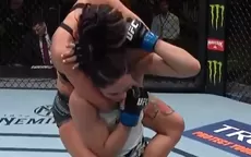 UFC Las Vegas 29: Casey O'Neill aplicó un mataleón y durmió de pie a Lara Procopio - Noticias de ufc