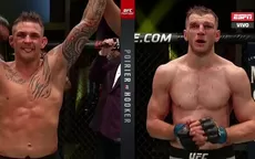 UFC Las Vegas 4: Dustin Poirier venció a Dan Hooker por decisión unánime de los jueces - Noticias de dustin-poirier