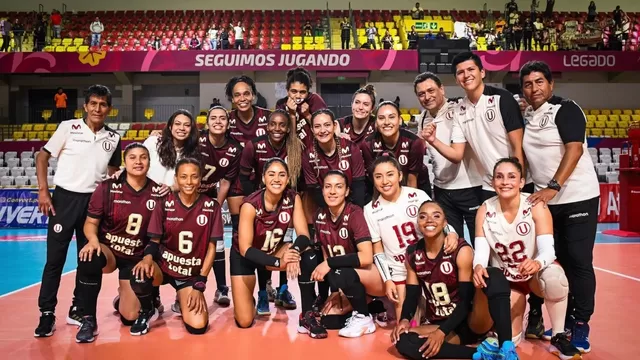 Universitario de Deportes sumó su primer triunfo en la Liga de Voleibol 2023-24
