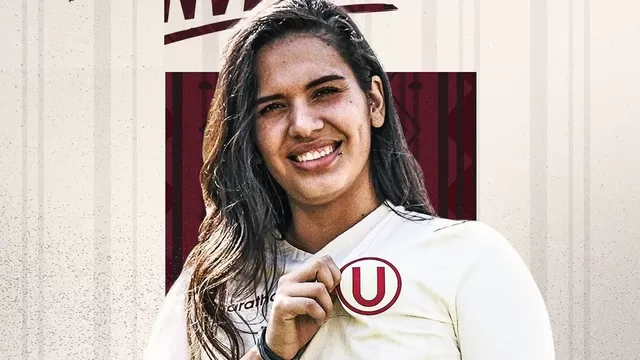 Lucía Magallanes jugará en Universitario. | Imagen/Video: @VoleyU1924