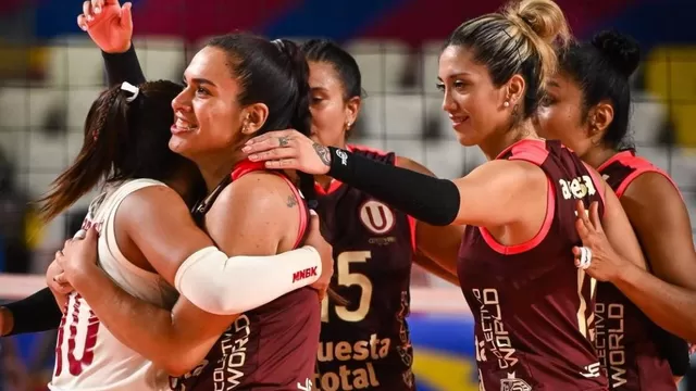 Universitario derrotó a la USMP y se mantiene en la cima de la Liga de Vóley / Universitario