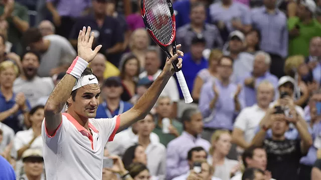 US Open 2015: Federer venció a Gasquet y jugará semis ante Wawrinka