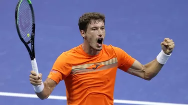 El partido entre Pablo Carreño y Denis Shapovalov duró más de cuatro horas | Foto: AFP.