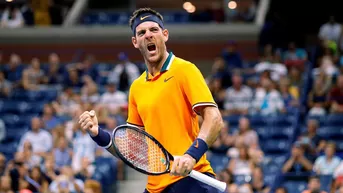 US Open: Del Potro accedió a la semifinal tras vencer a Isner