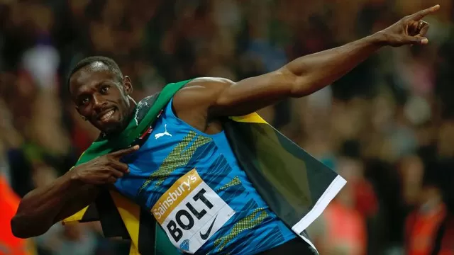 Usain Bolt volvió con triunfo a los 100 metros en Londres