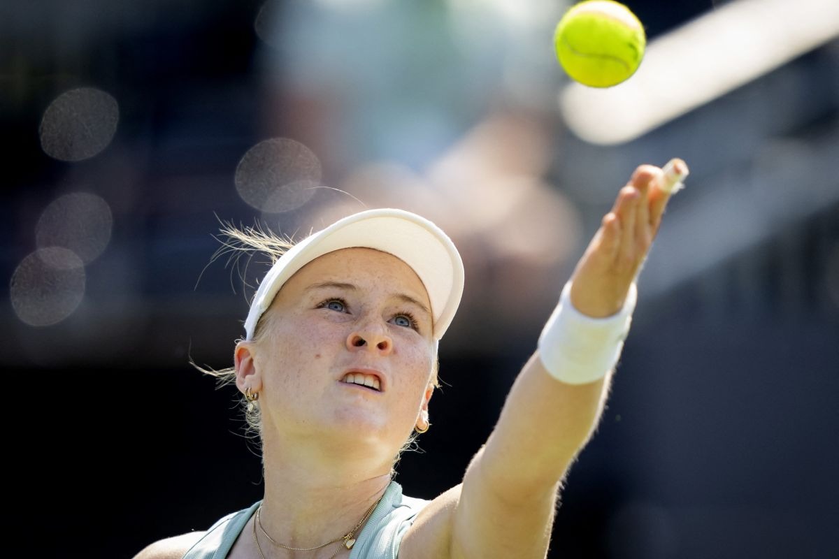 Celine Naef, tenista de 17 años. | Foto: AFP