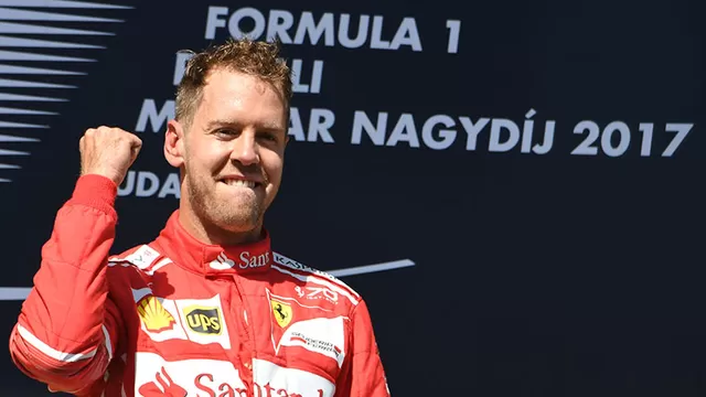 Vettel ganó el Gran Premio de Hungría y retuvo el liderato