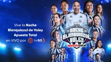 Vive la transmisión de la Noche Blanquiazul de Vóley Apuesta Total con seis encuentros que se disputarán del viernes 25 al domingo 27 de septiembre y todo por América TV y tvGO. | AD