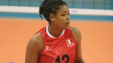 Ángela Leiva, jugadora peruana de vóley. Foto: El Comercio Ángela Leiva, jugadora peruana de vóley. Foto: El Comercio