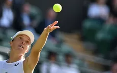 Wimbledon: Iga Swiatek, número uno del mundo, fue eliminada en tercera ronda - Noticias de roberto-palacios
