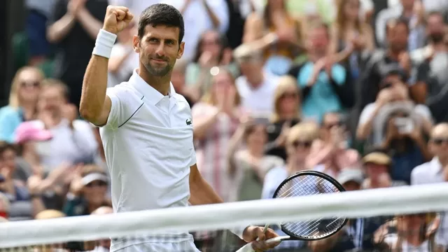 Wimbledon: Novak Djokovic clasificó cómodamente a la tercera ronda