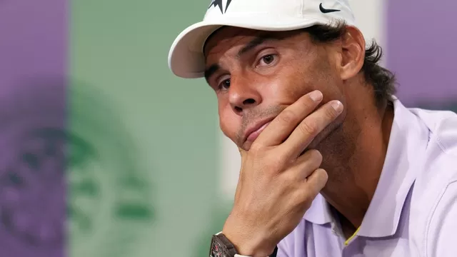 Wimbledon: Rafael Nadal anunció su baja para la semifinal por lesión