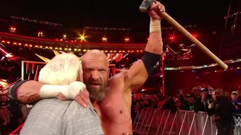 WrestleMania 35: Triple H venció a Batista tras aplicarse un 'Pedigree'