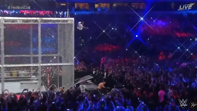 WrestleMania: Undertaker venció a Shane que se lanzó desde lo alto de la celda